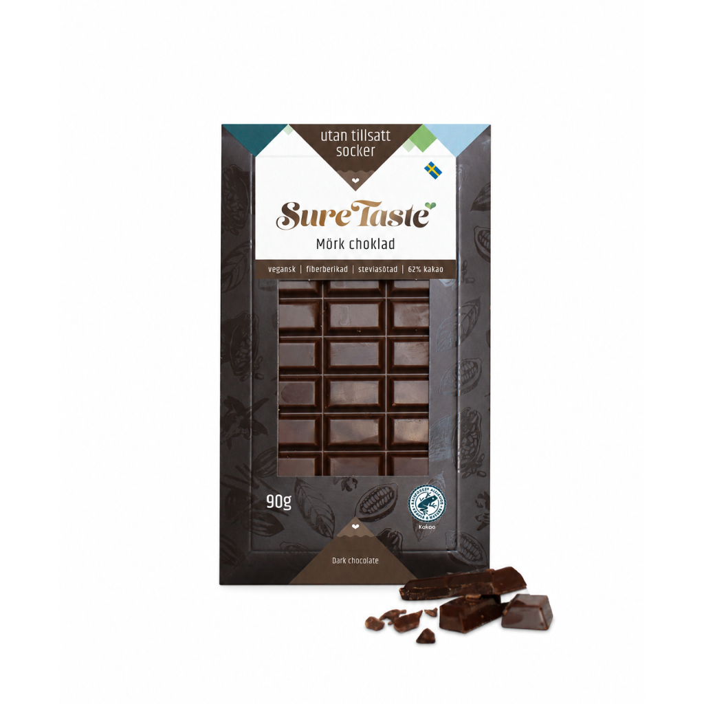 15st Mörk choklad, 90 gr