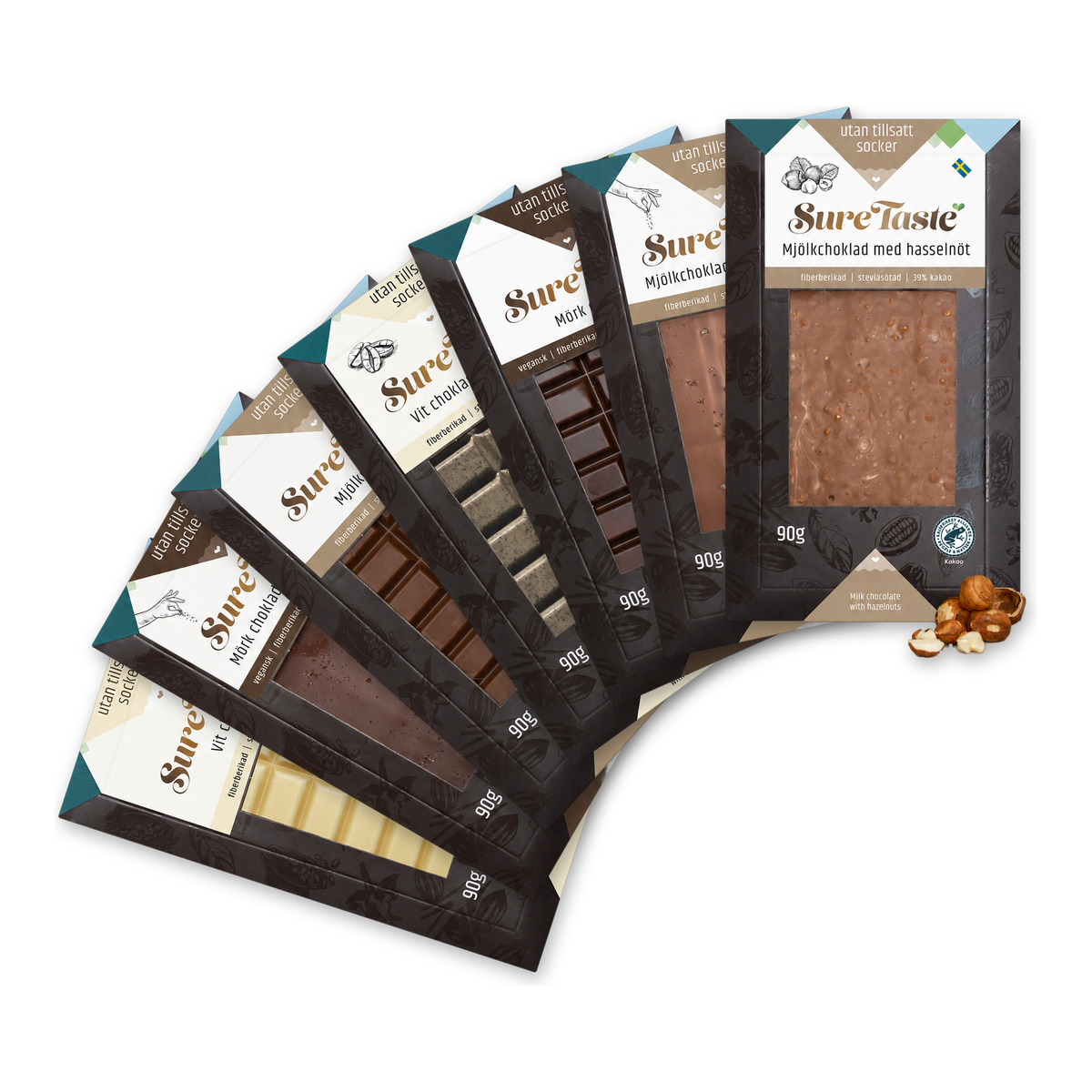 Chokladkaka paket 7st