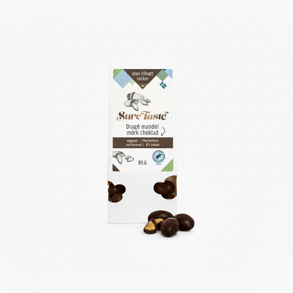 Lilla Prova på Mörk choklad paket, vegan