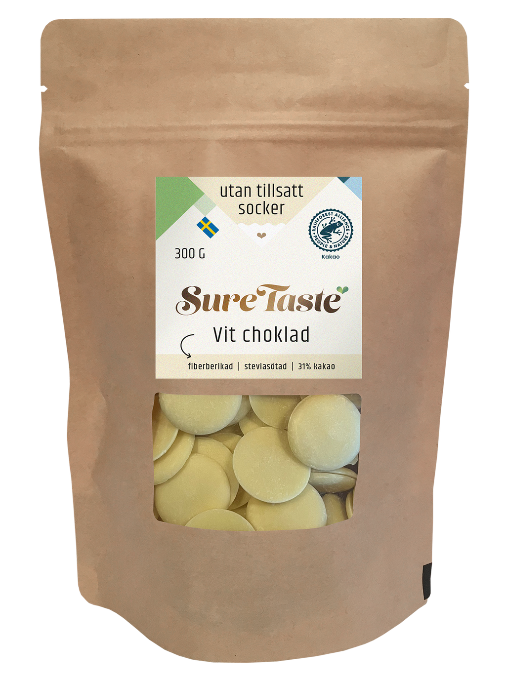 Bak choklad trio med pellets (3st)