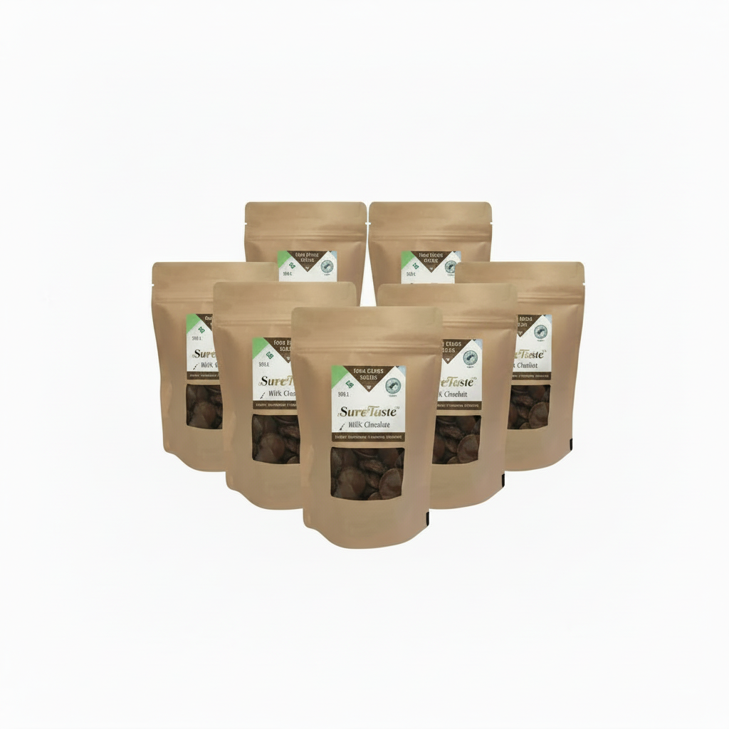 Mörk Choklad – equal size 3+3 arrangement