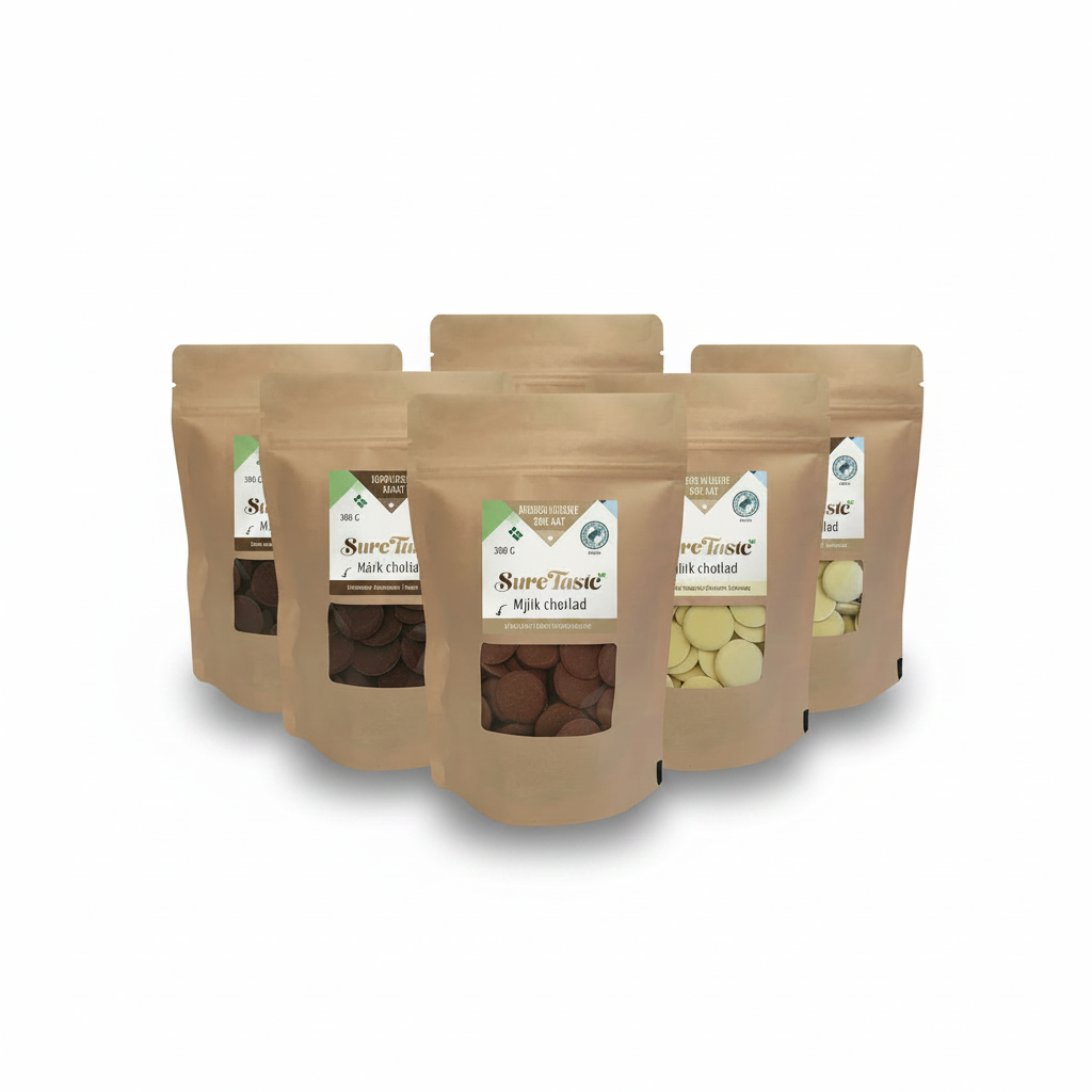 Bak choklad trio med pellets (6st)
